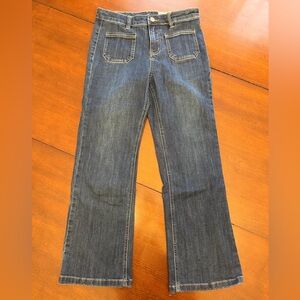 Jane Blue Indigo Lovers Saint-Tropez Series Ankle Crop Jean Size 29